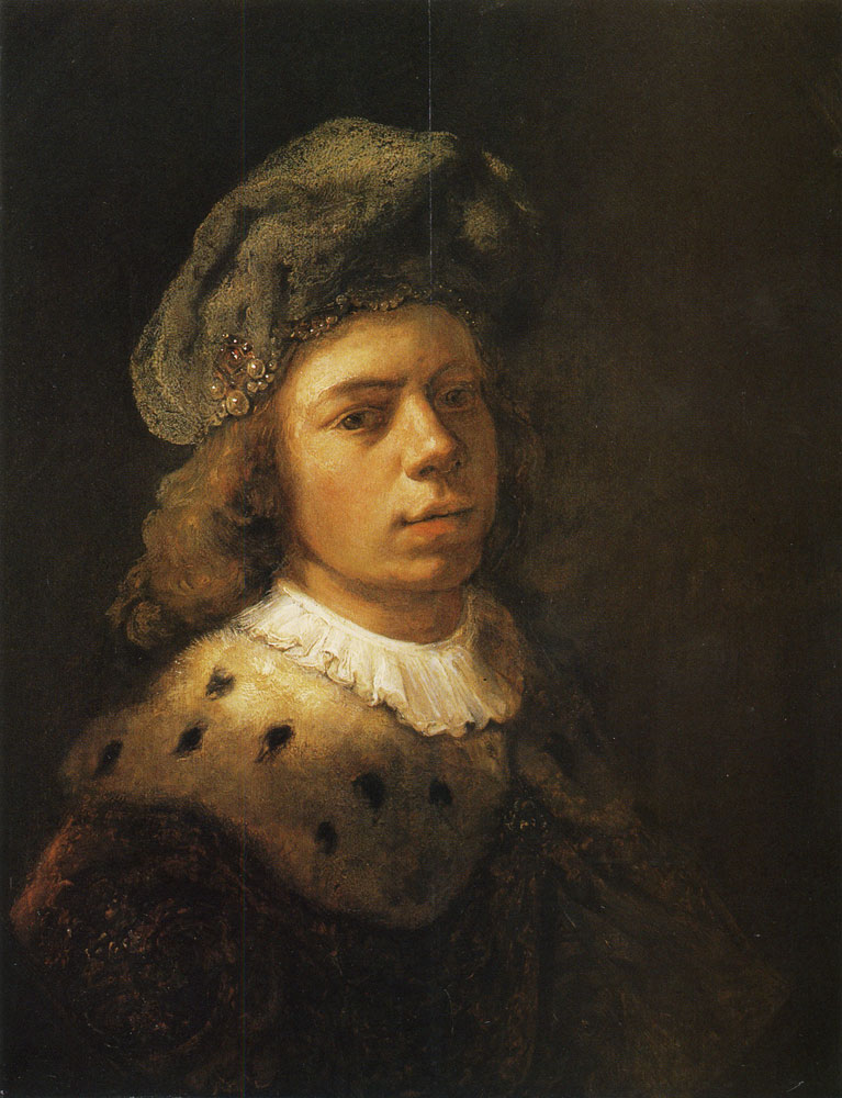 Samuel van Hoogstraten - Self portrait with turban