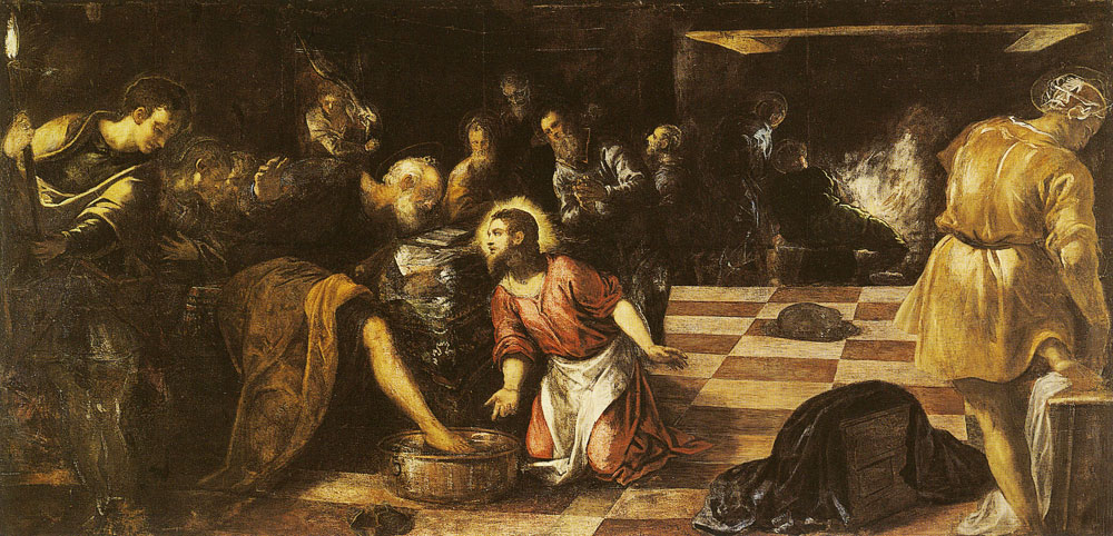 Tintoretto - Christ Washing the Disciples' Feet