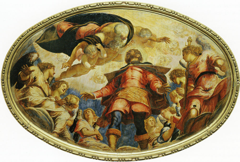 Tintoretto - Saint Roch in Glory
