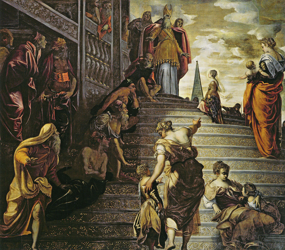 Tintoretto - Presentation of the Virgin in the Temple