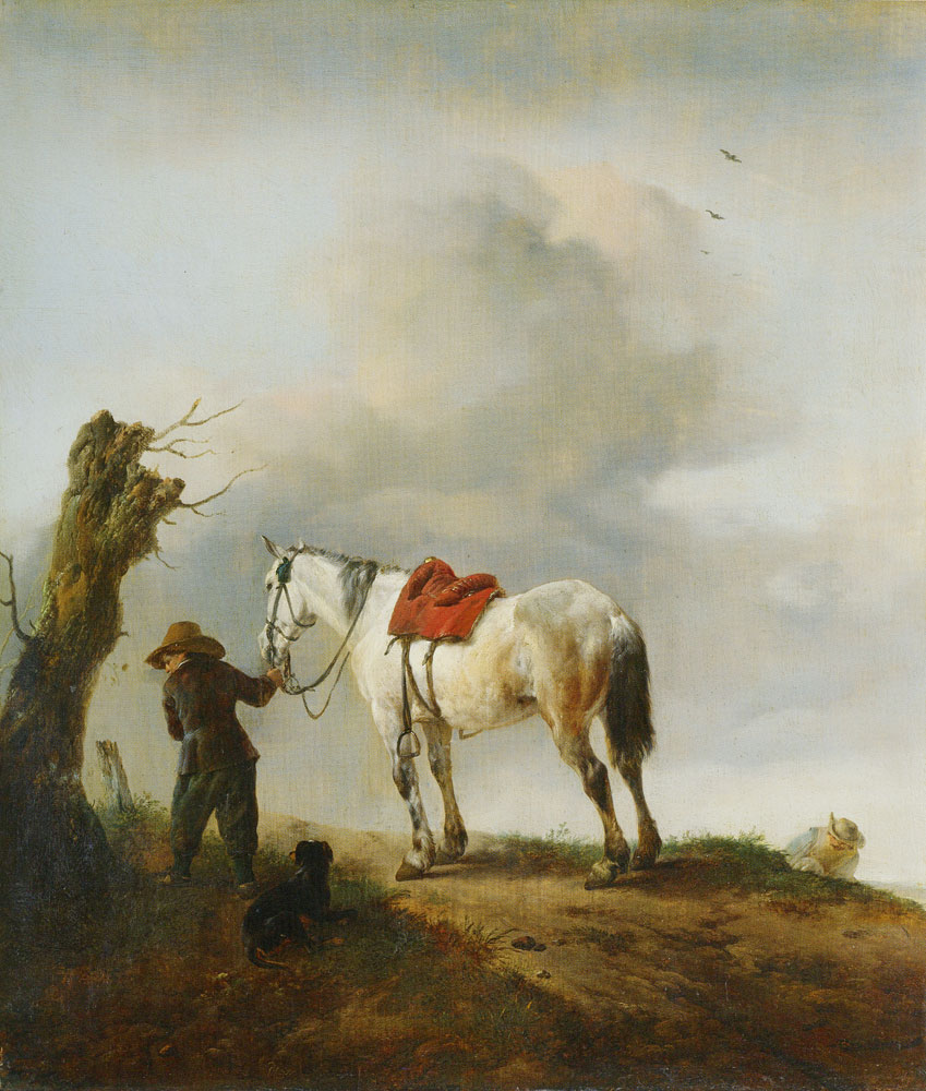 Philips Wouwerman - The White Horse
