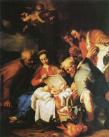 Abraham Bloemaert The Adoration of the Shepherds