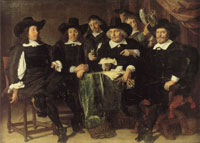 Bartholomeus van der Helst Regents of the Voetboogdoelen