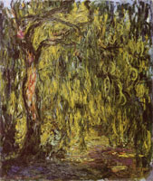 Claude Monet Weeping willow