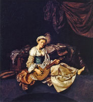Cornelis Pietersz. Bega The Lute Player
