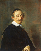 Frans Hals Portrait of a Preacher