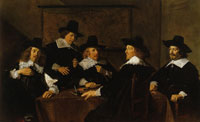 Frans Hals Regents of the St. Elizabeth Hospital of Haarlem