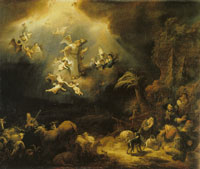 Govert Flinck The annunciation to the shepherds