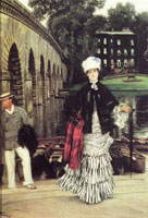 James Tissot The return from the boating trip