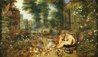 Jan Brueghel the Elder and Peter Paul Rubens Allegory of Smell