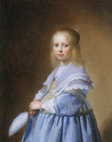 Johannes Verspronck Girl in blue