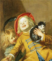 Judith Leyster Two Children with a Cat