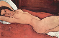 Amedeo Modigliani Reclining Nude