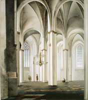 Pieter Saenredam Nave of the Buurkerk, Utrecht