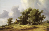 Salomon van Ruysdael Road in the Dunes