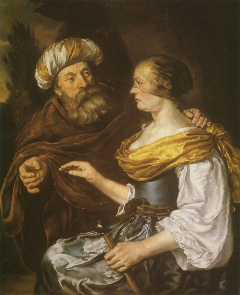 Abraham van den Tempel - Juda and Thamar