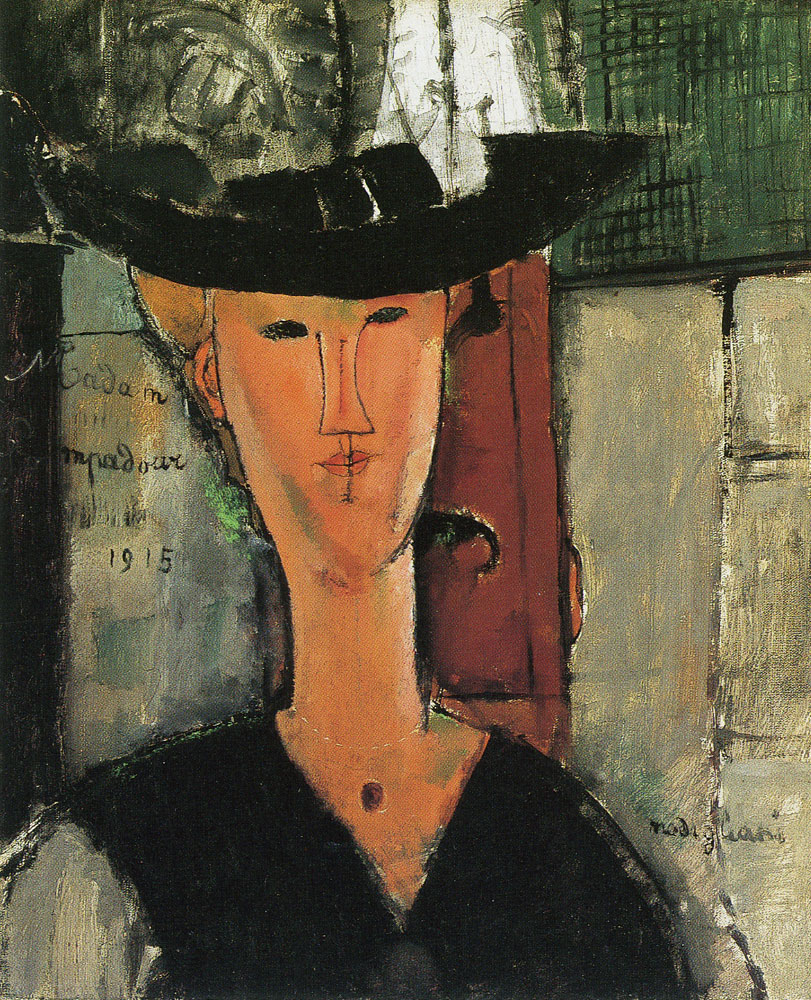 Amedeo Modigliani - Madame Pompadour