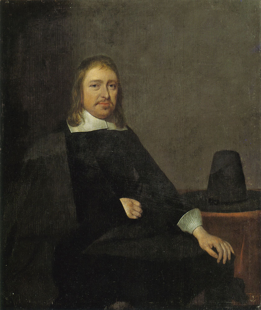 Gerard ter Borch - Portrait of a Seated Man