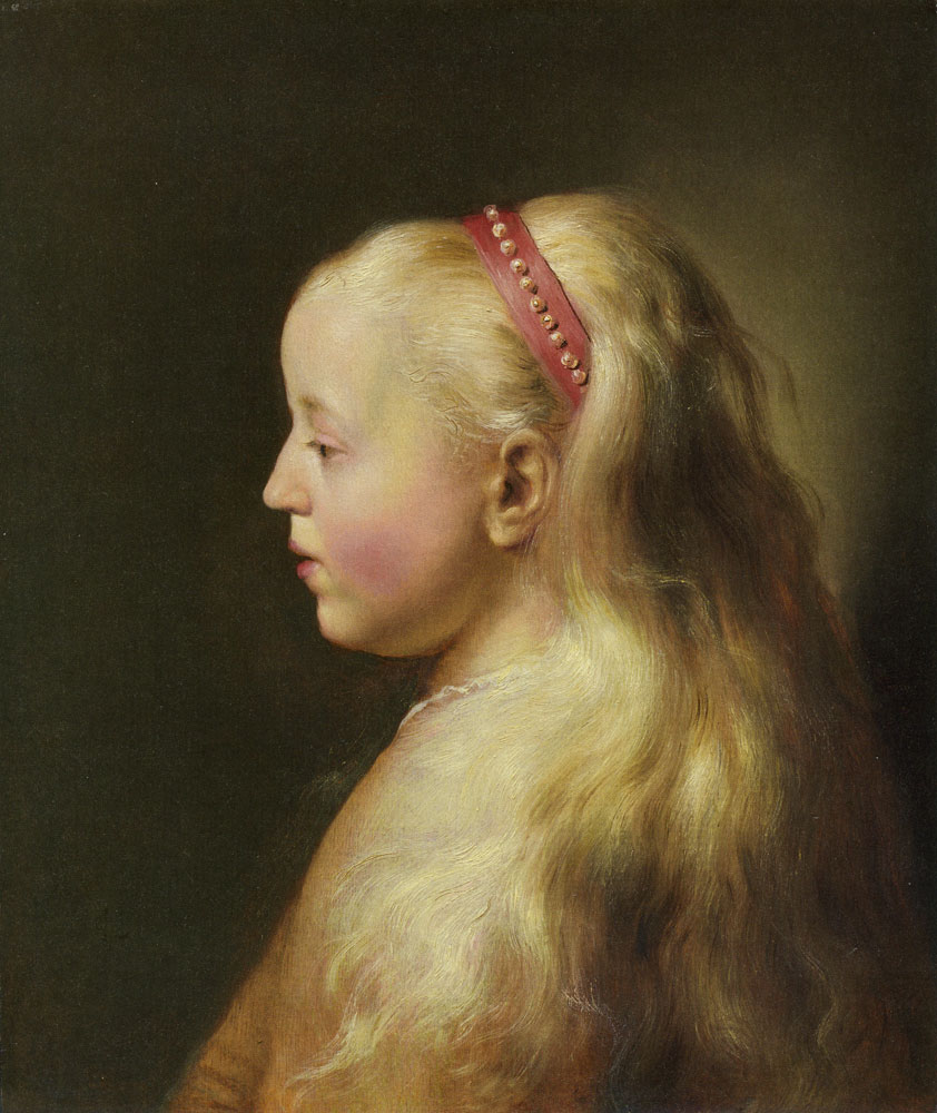 Jan Lievens - Young Girl in Profile