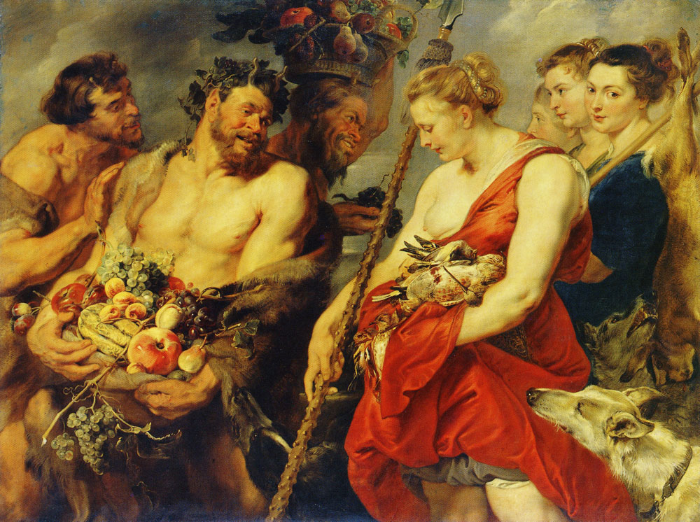 Peter Paul Rubens and Frans Snyders - Diana Returning from the Hunt