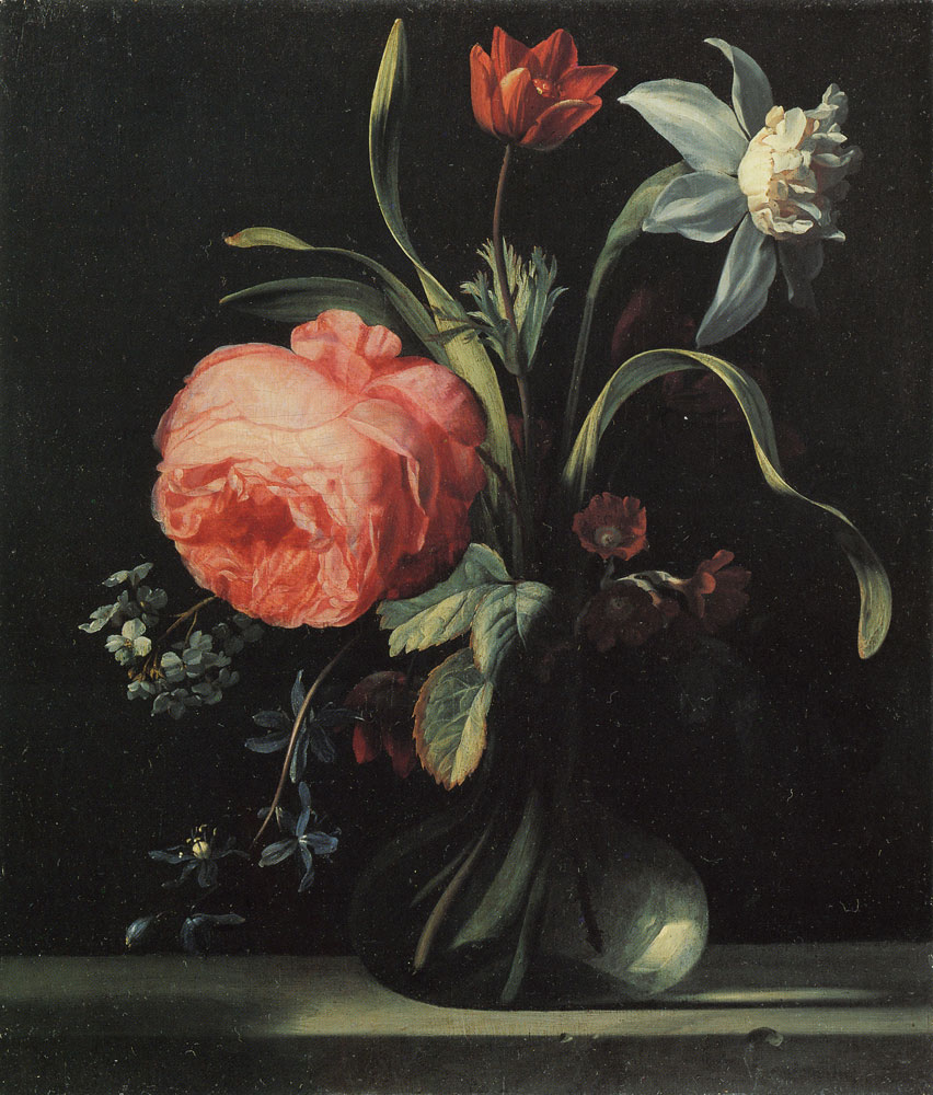 Simon Verelst - Vase of Flowers