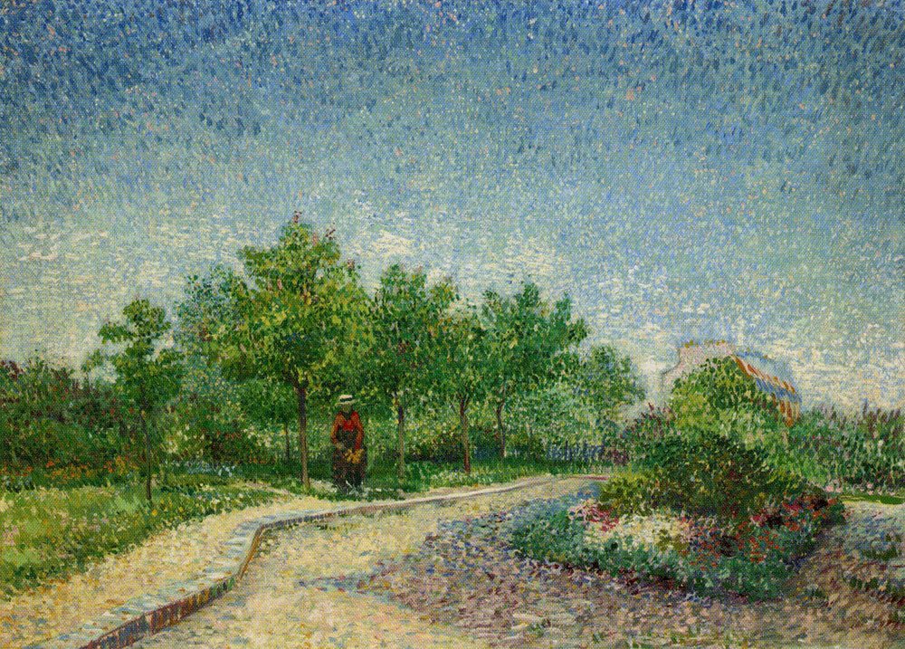Vincent van Gogh - Lane in Voyer-d'Argenson Park at Asnières