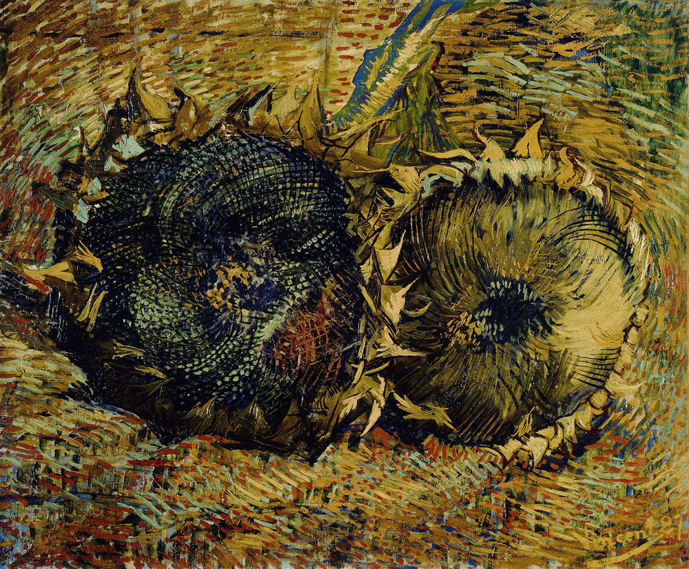 Vincent van Gogh - Two Cut Sunflowers