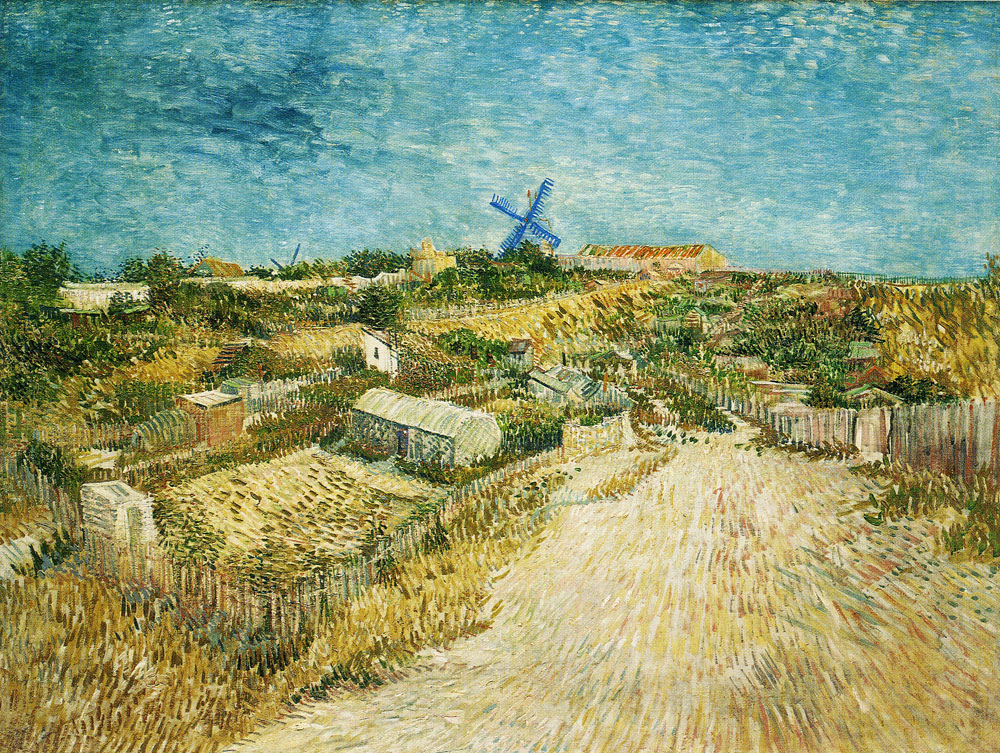 Vincent van Gogh - Vegetable Gardens in Montmartre