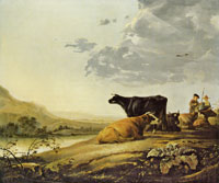 Aelbert Cuyp Young Herdsmen with Cows