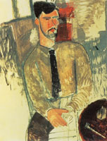 Amedeo Modigliani Portrait of Henri Laurens