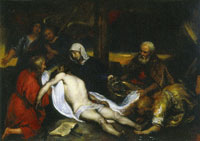 Jan Lievens The Lamentation of Christ (modello)