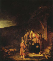 Karel van der Pluym The Expulsion of Hagar