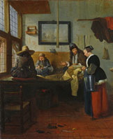 Quiringh van Brekelenkam The Tailor's Workshop