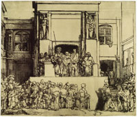 Rembrandt Christ Presented to the People (Ecce Homo)