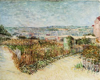 Vincent van Gogh The Gardens of Montmartre