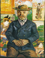 Vincent van Gogh Portrait of Père Tanguy, Half-Length