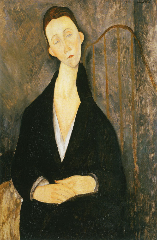 Amedeo Modigliani - Lunia Czechowska in Black