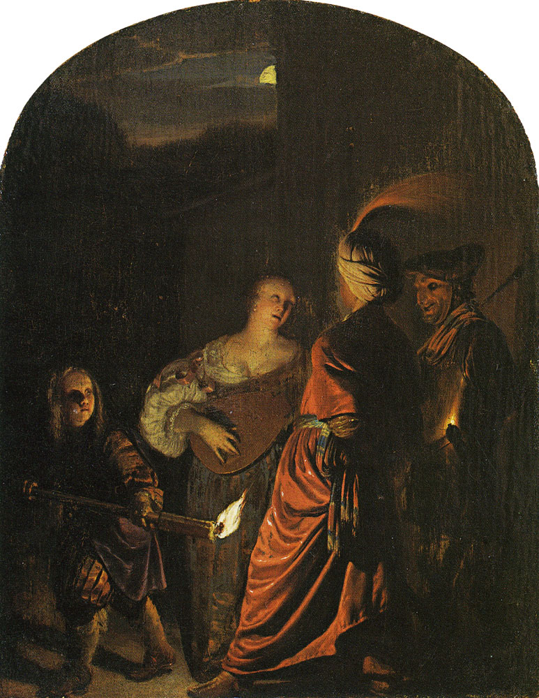 Frans van Mieris the Elder - The Serenade