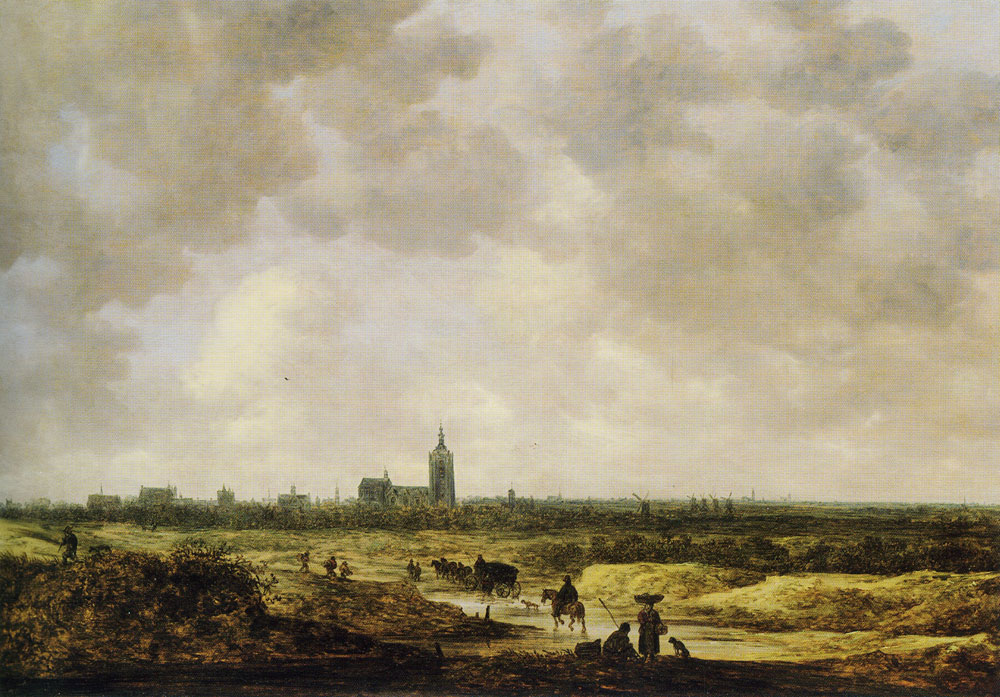 Jan van Goyen - View of The Hague from the Northwest