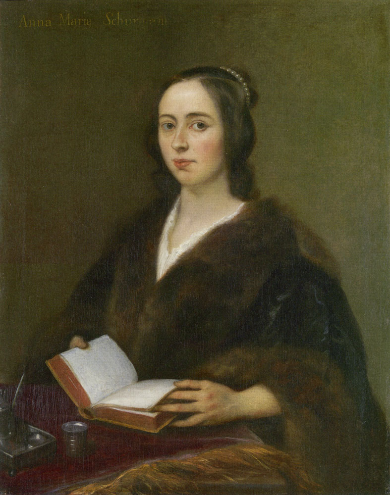 Jan Lievens - Portrait of Anna Maria van Schurman