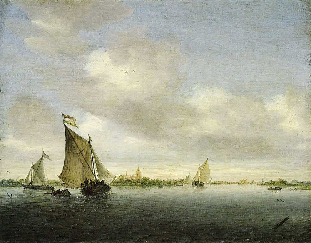 Salomon van Ruysdael - Marine