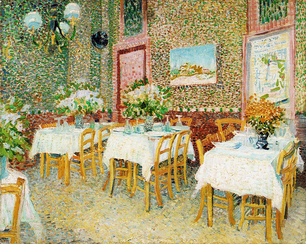 Vincent van Gogh - Interior of a Restaurant