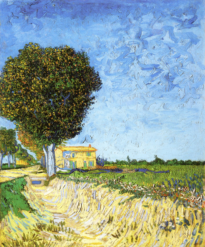 Vincent van Gogh - Landscape with Edge of a Road