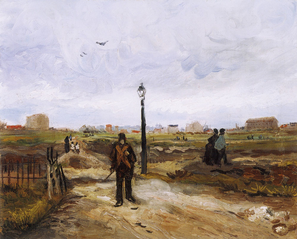 Vincent van Gogh - The Outskirts of Paris