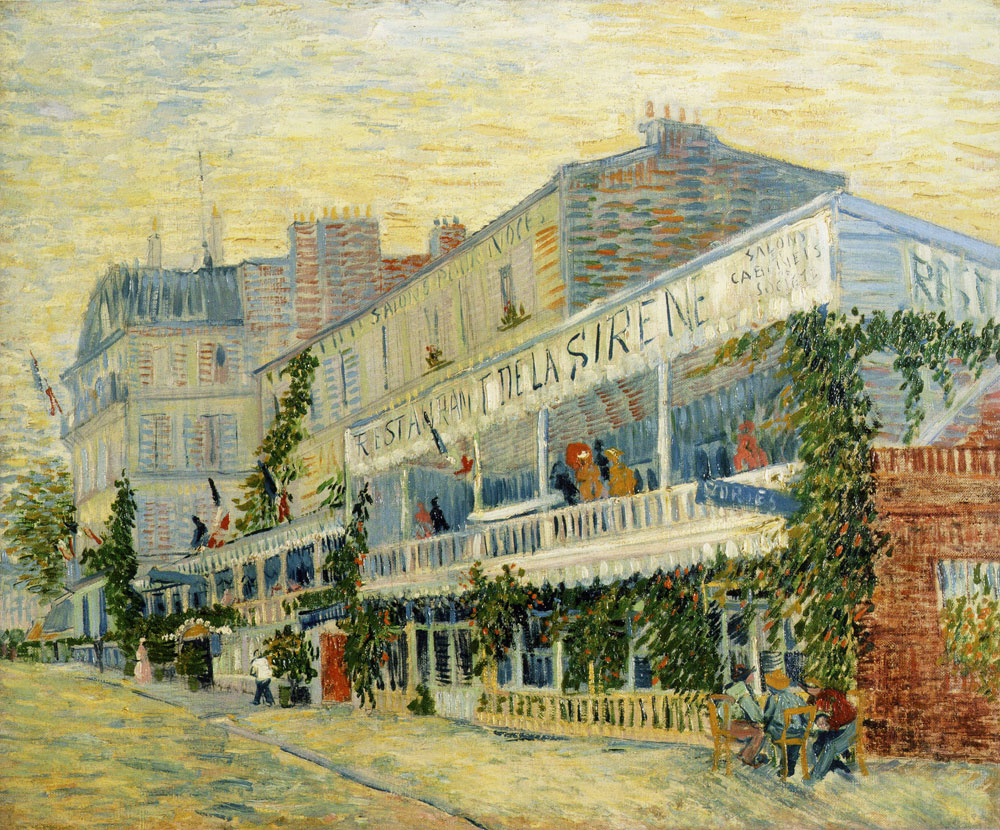 Vincent van Gogh - Restaurant de la Sirène at Asnières