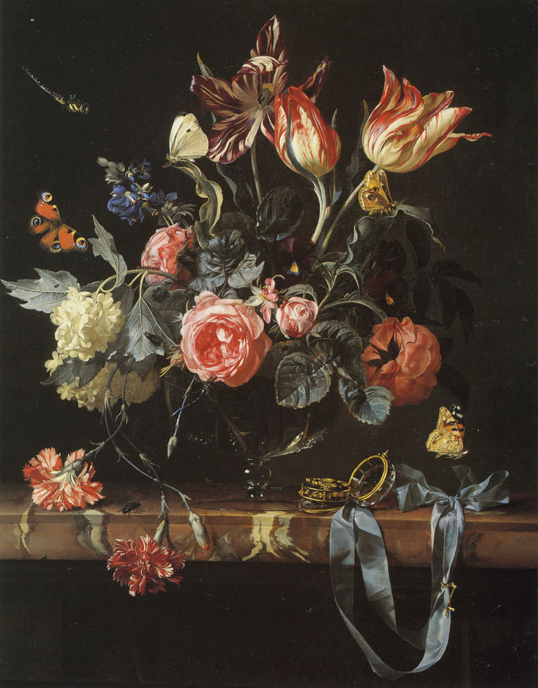 Willem van Aelst - Vase of Flowers