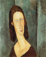 Amedeo Modigliani Blue Eyes (Portrait of Madame Jeanne Hébuterne)