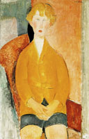 Amedeo Modigliani Boy in Short Pants