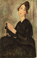 Amedeo Modigliani Portrait of Dedie (Odette Hayden)