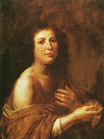 Govert Flinck Young Woman in a Gold-Brown Robe